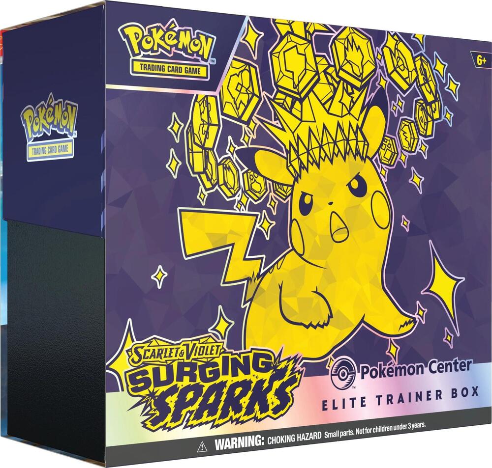 pokemon sealed - Surging Spark pokemon Center