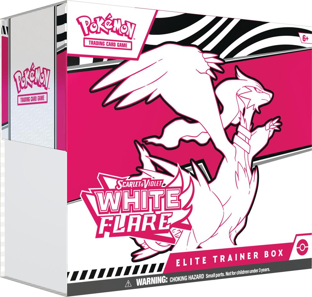 Pokemon Sealed - White Flare Elite Trainer Box - SV: White Flare (WHT)