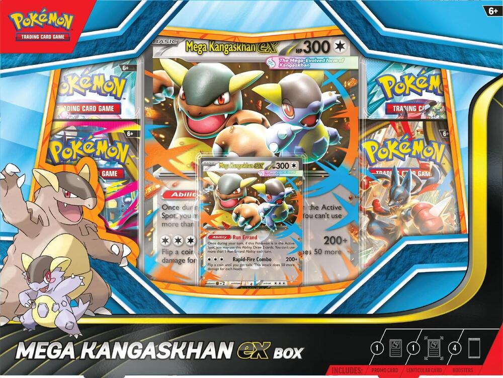 Pokemon Sealed - Mega Kangaskhan ex Box