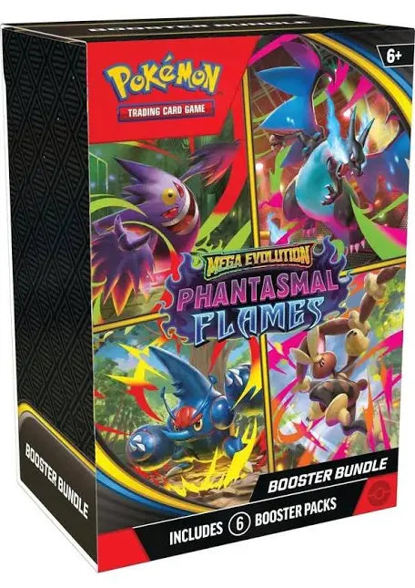 Pokemon Sealed - Phantasmal Flames Booster bundle