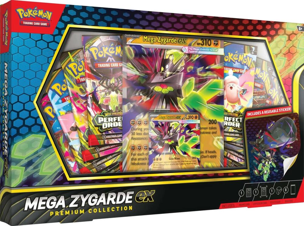 Pokemon Sealed - Mega Zugarde EX Box
