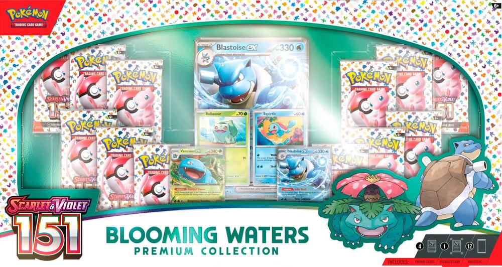 Pokemon Sealed - 151 Blooming Water Box