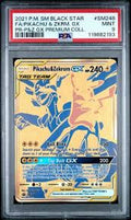 Pokemon Single - 2021 P.M. SM BLACK STAR FA/PIKACHU & ZKRM. GX PR-P&Z GX PREMIUM COLL. MINT 9