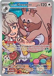 Pokemon Single - Arven's Greedent 205/182