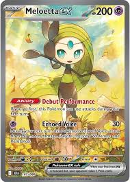 pokemon Single - Meloetta EX 167/086