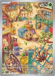 Pokemon Single - Bramblin 198/193