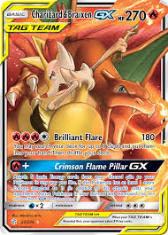 Pokemon Single - CHARIZARD & BRAIXEN GX 22/236
