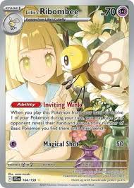 Pokemon Single - Lillie's Ribombee 164/159