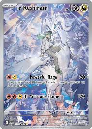 Pokemon Single - N'S RESHIRAM 167/159
