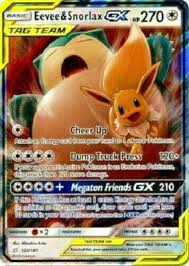 Pokemon Single - EEVEE & SNORLAX GX 120/181