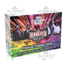 Leaf - 2024 Decision Ploitical Trading Cards (REAR RAINBOW FOIL VERSION) (Hobby Box)