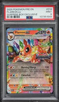 Pokemon Single - 2025 PRE EN FLAREON ex SURPRISE BOX EXCLUSIVE MINT 9