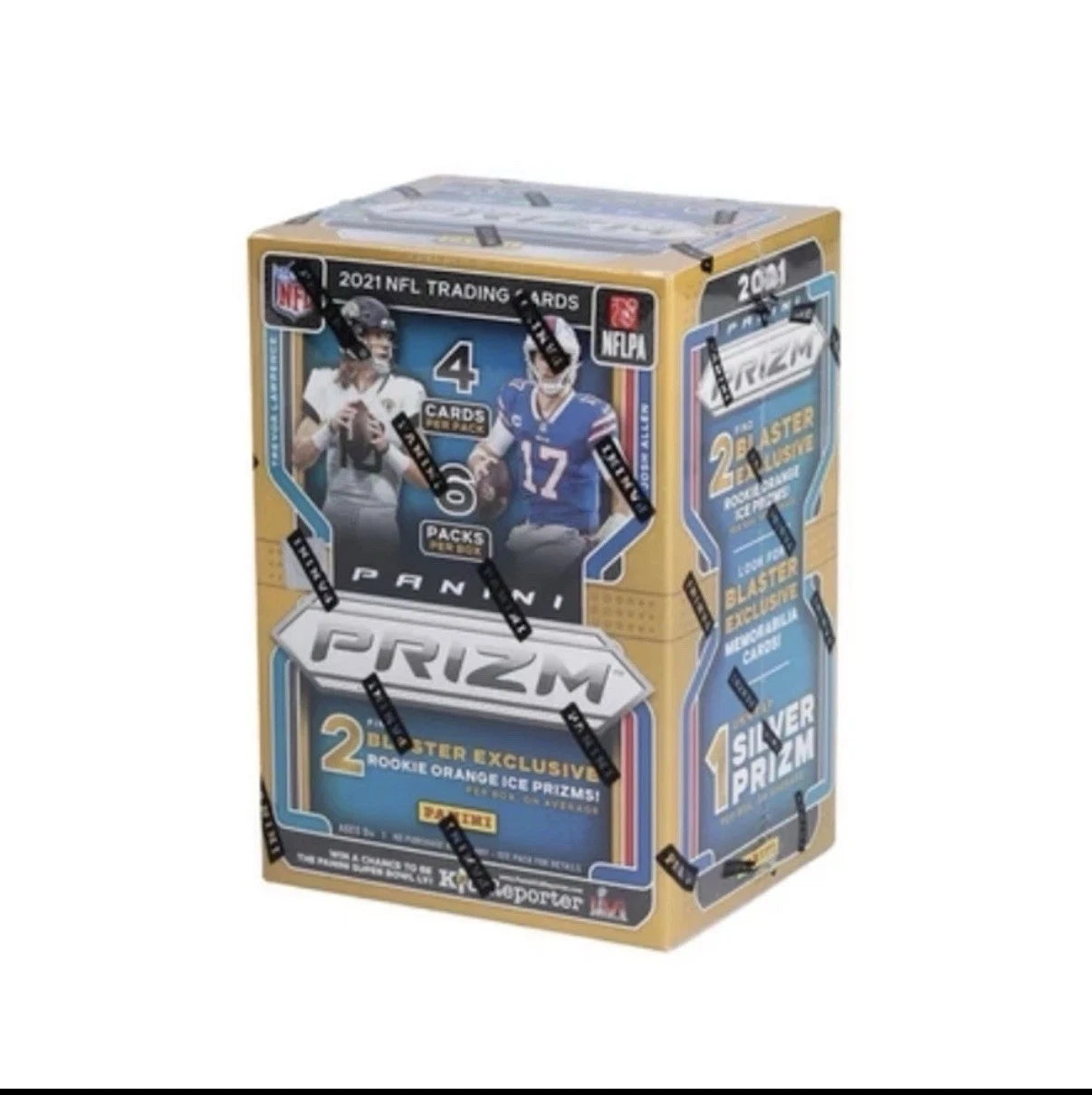 2021 Panini Prizm Football Gold Blaster