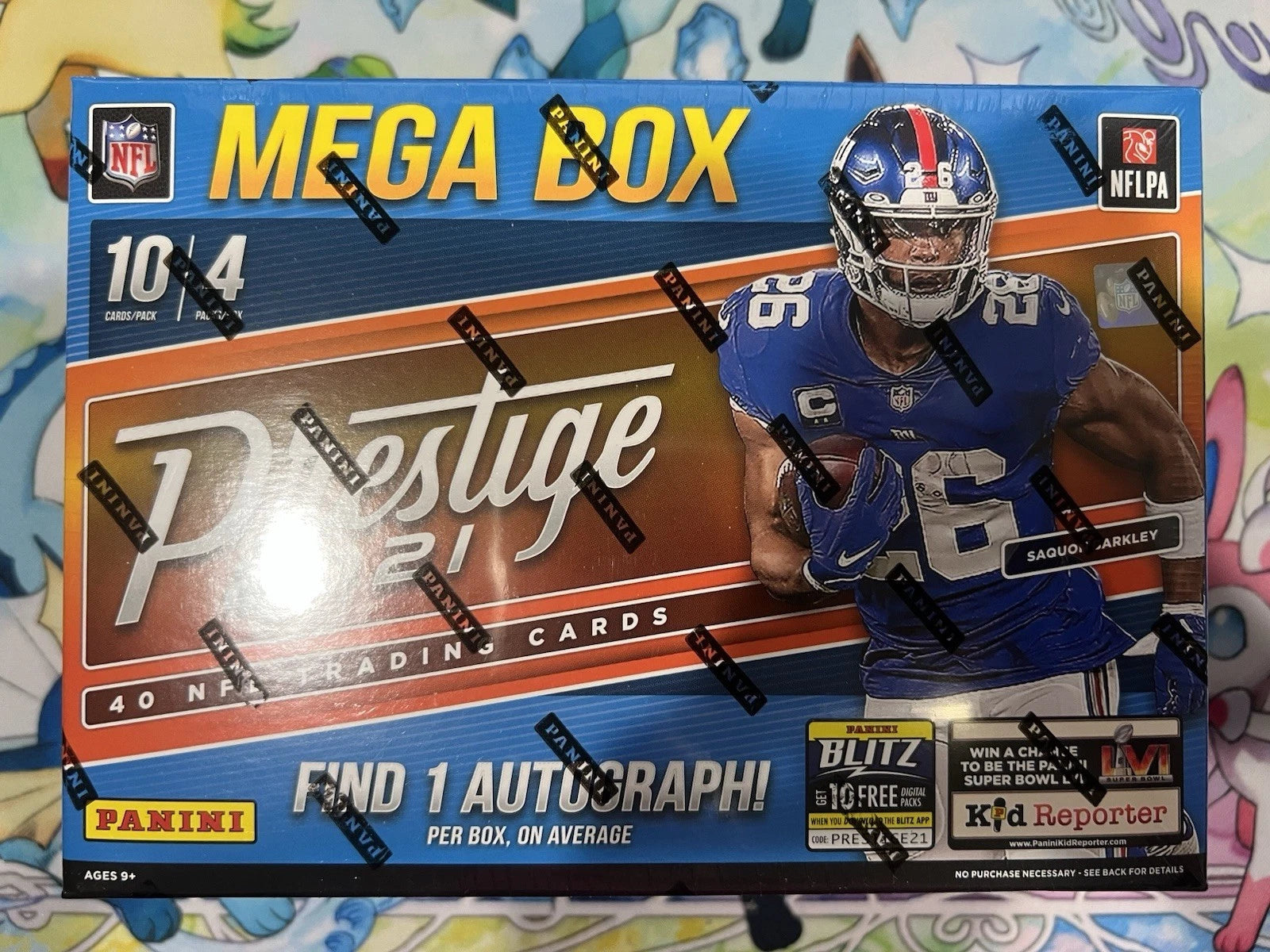 2021 Panini Prestige Football Mega Box