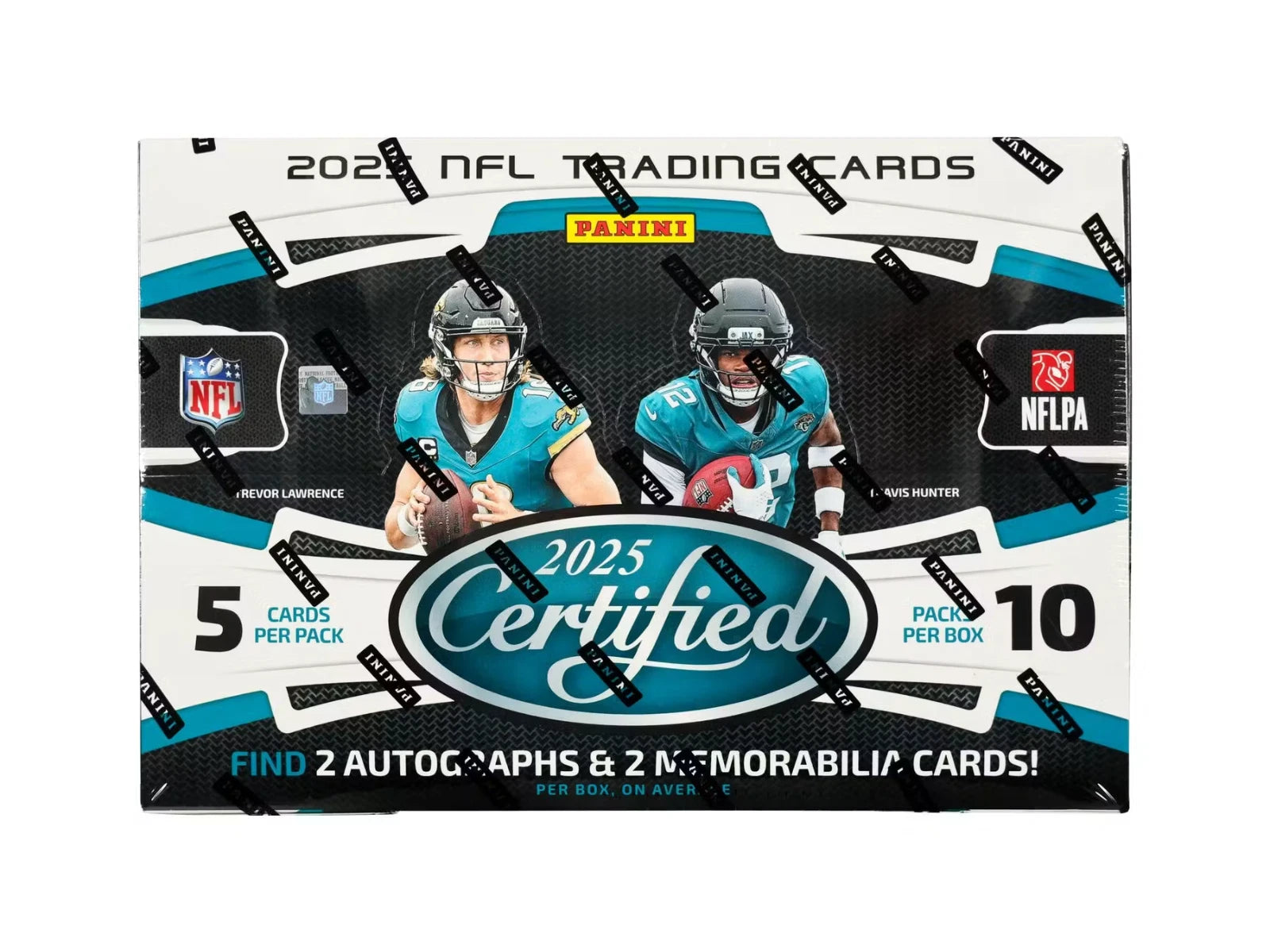 2025 Panini Certified Football Hobby Box