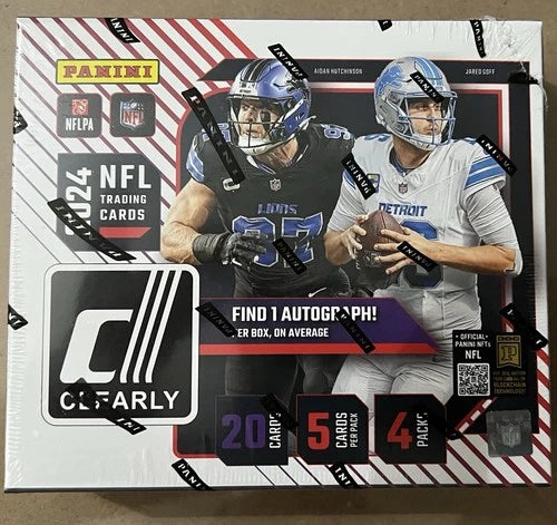 2024 Panini Clearly Donruss Football box
