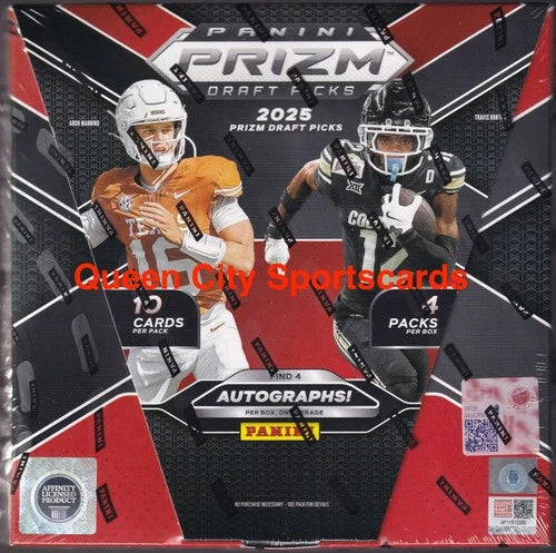 2025 Panini Prizm Draft Picks Football Hobby Box