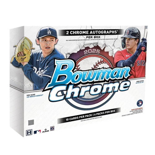 2025 Bowman Chrome Hobby boxes
