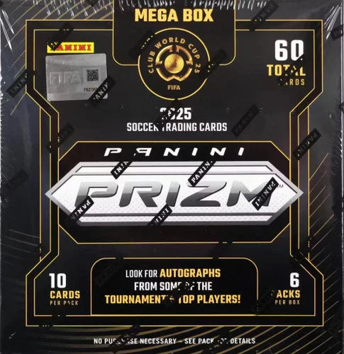 2025 Panini Prizm FIFA club World Cup Mega Box
