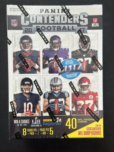 2017 Playoff Contenders Football Blaster Box