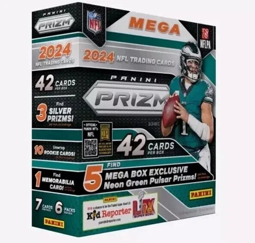 2024 Panini Prizam Football Mega Box